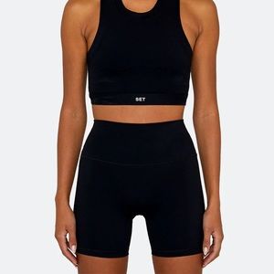 SETactive bike shorts black xs
